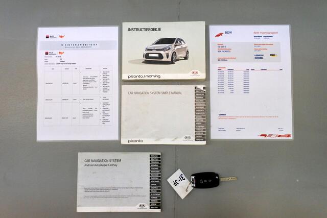 KIA PICANTO 1.0 67pk Design Edition Lederlook LED CAM NAV Carplay