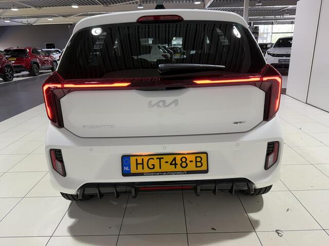 KIA PICANTO 1.0 DPI GT-Line Stoel en Stuur verwarming, Schuif kantel dak, Apple Carplay/Android Auto, Navigatie, Camera.