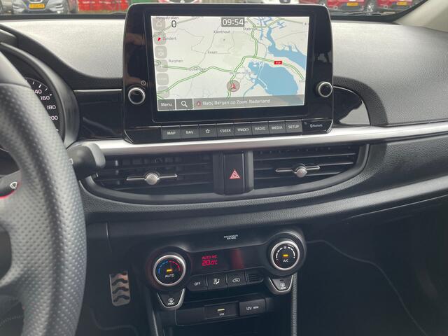 KIA PICANTO 1.2 GT-Line Automaat Navigatie, Climate Control, Leder, 16"Lm, Achteruitrijcamera, Parkeersensoren