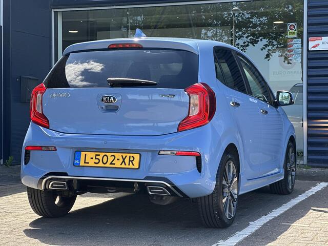 KIA PICANTO 1.0 T-GDi GT-Line 5p | 100PK!! | Open dak | Stoel-/Stuurverwarming | Apple Carplay/Android Auto | DAB | Navigatie | Climate Control | Cruise Control | Parkeercamera | Draadloze telefoonlader |