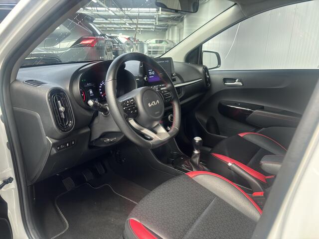 KIA PICANTO 1.0 DPi GT-Line NL auto, 1e eigenaar, 100% onderhouden, btw auto, zeer nette en luxe Picanto!