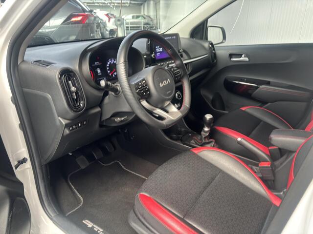 KIA PICANTO 1.0 DPi GT-Line NL auto, 1e eigenaar, 100% onderhouden, btw auto, zeer nette en luxe Picanto!