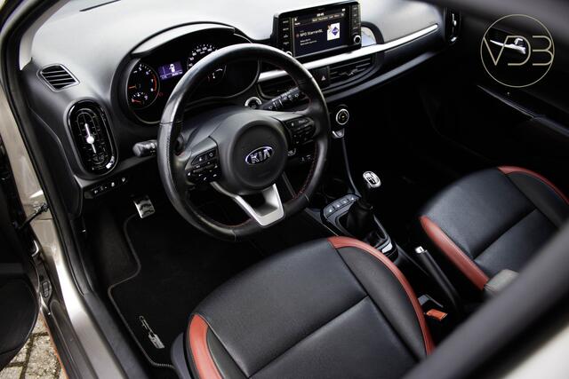KIA PICANTO 1.0 T-GDI GT-Line Origineel NL LEER STOEL STUUR VERWARMING