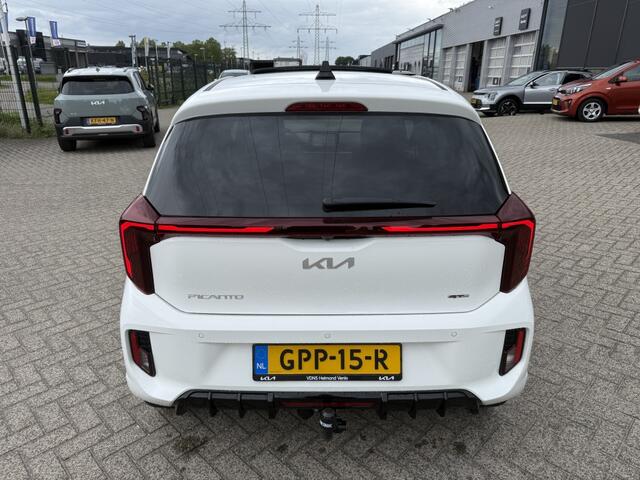 KIA PICANTO 1.0 DPi GT-Line AUTOMAAT + AFN. TREKHAAK *ZEER COMPLEET* + LAGE