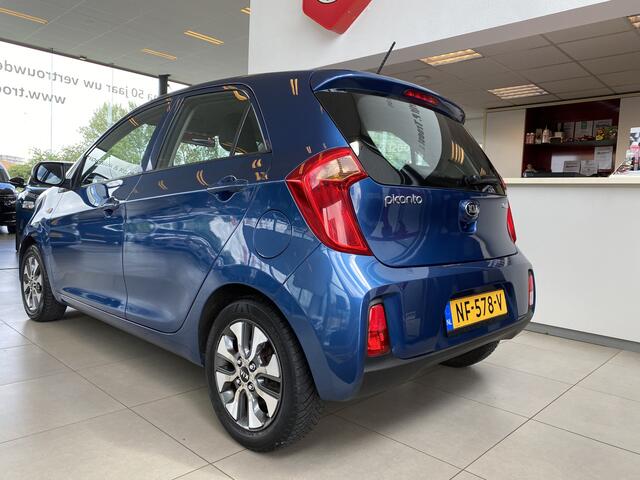 KIA PICANTO 1.0 CVVT EconomyPlusLine,100% Onderhouden,Navigatie,Acteruitrijcamera,Bluetooth,Airco,Aux Usb Aansluiting,14 Inch Lmv