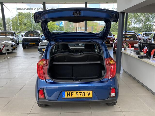 KIA PICANTO 1.0 CVVT EconomyPlusLine,100% Onderhouden,Navigatie,Acteruitrijcamera,Bluetooth,Airco,Aux Usb Aansluiting,14 Inch Lmv