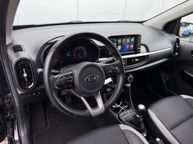 KIA PICANTO 1.0 CVVT Design Ed. | Leer | Carplay | Achteruitrijcamera | Navi