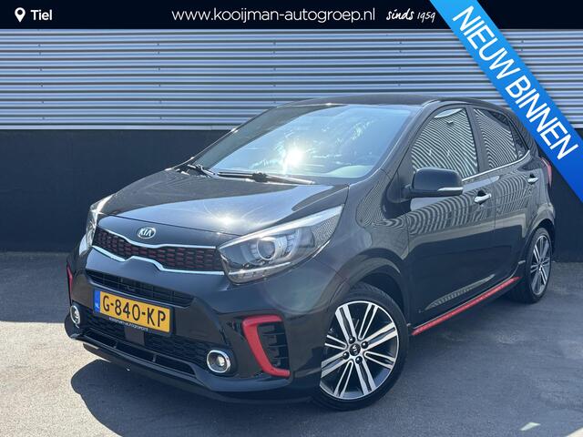KIA PICANTO 1.0 T-GDI GT-Line RMC-Trekhaak, 1e eign. 100PK! Leder, Navigatie, Stoel- & Stuurwiel verwarmd, Climate control, Smart Key,