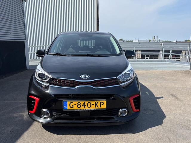 KIA PICANTO 1.0 T-GDI GT-Line RMC-Trekhaak, 1e eign. 100PK! Leder, Navigatie, Stoel- & Stuurwiel verwarmd, Climate control, Smart Key,