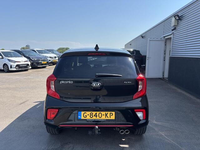KIA PICANTO 1.0 T-GDI GT-Line RMC-Trekhaak, 1e eign. 100PK! Leder, Navigatie, Stoel- & Stuurwiel verwarmd, Climate control, Smart Key,