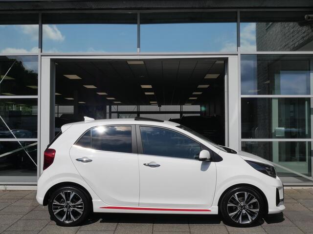 KIA PICANTO 1.0 T-GDi GT-Line 5p | Cruise | Clima | Schuif-kanteldak | Stoel-stuurverwarming | Navi | Keyless | Carplay