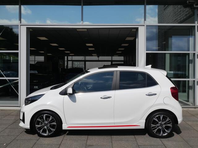 KIA PICANTO 1.0 T-GDi GT-Line 5p | Cruise | Clima | Schuif-kanteldak | Stoel-stuurverwarming | Navi | Keyless | Carplay