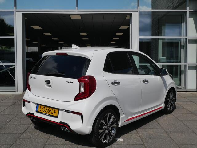 KIA PICANTO 1.0 T-GDi GT-Line 5p | Cruise | Clima | Schuif-kanteldak | Stoel-stuurverwarming | Navi | Keyless | Carplay