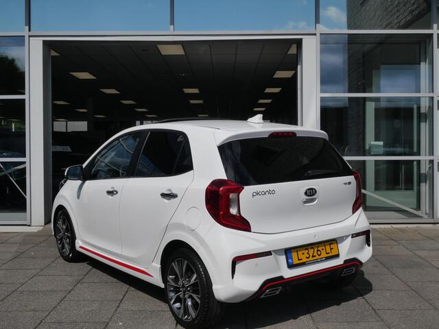 KIA PICANTO 1.0 T-GDi GT-Line 5p | Cruise | Clima | Schuif-kanteldak | Stoel-stuurverwarming | Navi | Keyless | Carplay