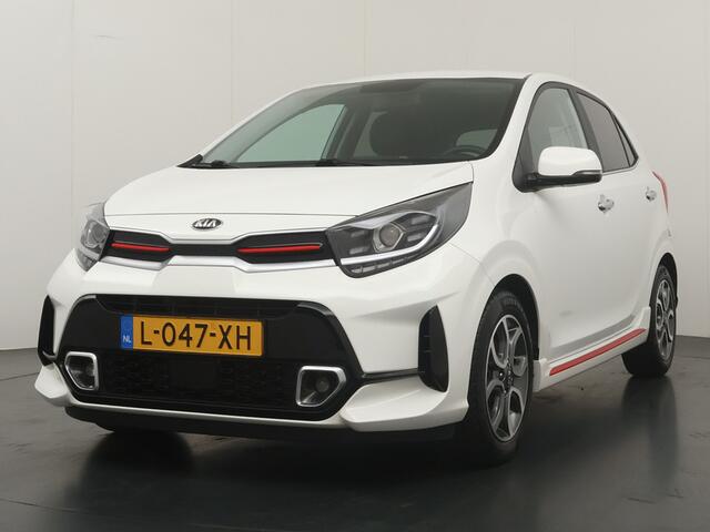KIA PICANTO 1.0 DPi GT-Line - Climate Control - Cruise Control - Navigatie - Apple Carplay / Android Auto - Lederen bekleding - Fabrieksgarantie tot 08-2028