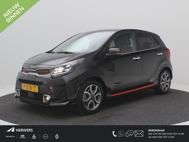 KIA PICANTO 1.0 DPi GT-Line / Automaat / Dealeronderhouden / Garantie tot 6-2029 / Clima / Camera / Parkeersensoren / CC / Navigatie / Apple Carplay / 1ste Eigenaar /