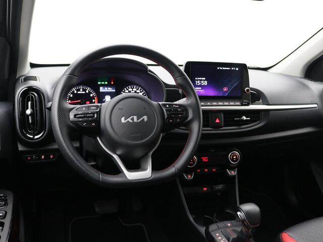 KIA PICANTO 1.0 DPi GT-Line / Automaat / Dealeronderhouden / Garantie tot 6-2029 / Clima / Camera / Parkeersensoren / CC / Navigatie / Apple Carplay / 1ste Eigenaar /