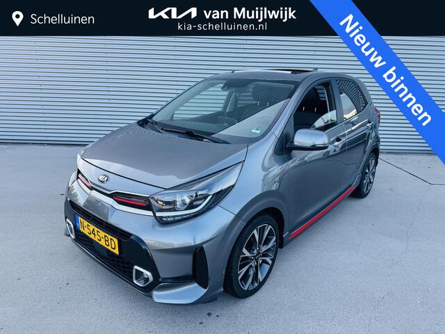 KIA PICANTO 1.0 T-GDi GT-Line 100pk 5zits NW Geleverd & Onderhouden | Sunroof | DAB+ | Stoel & Stuurverwarming