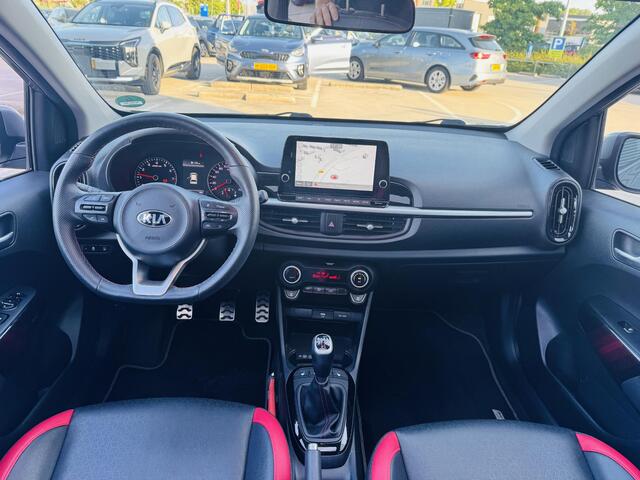 KIA PICANTO 1.0 T-GDi GT-Line 100pk 5zits NW Geleverd & Onderhouden | Sunroof | DAB+ | Stoel & Stuurverwarming