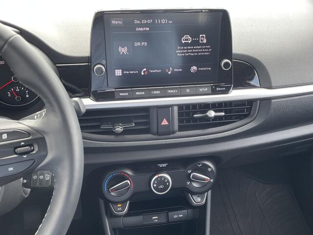 KIA PICANTO 1.0 DPi DynamicLine Navigatie ( Via Apple Carplay/Android auto ), 14"Lm, Stoel/Stuurverwarming, Achteruitrijcamera