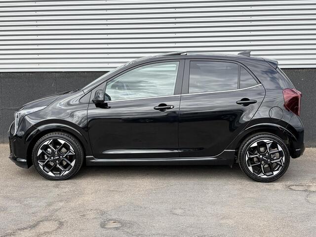 KIA PICANTO 1.0 DPI GT-Line Automaat, Nieuw geleverd, NL-auto, Schuif/kanteldak, Stoel- & Stuurwielverwarming, Lederen bekleding, LMV, LED