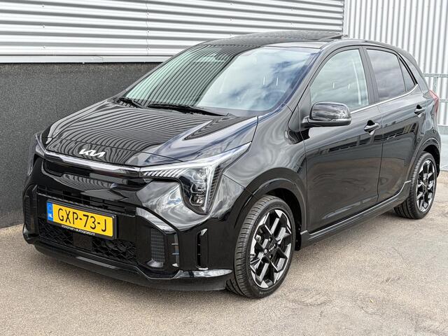 KIA PICANTO 1.0 DPI GT-Line Automaat, Nieuw geleverd, NL-auto, Schuif/kanteldak, Stoel- & Stuurwielverwarming, Lederen bekleding, LMV, LED