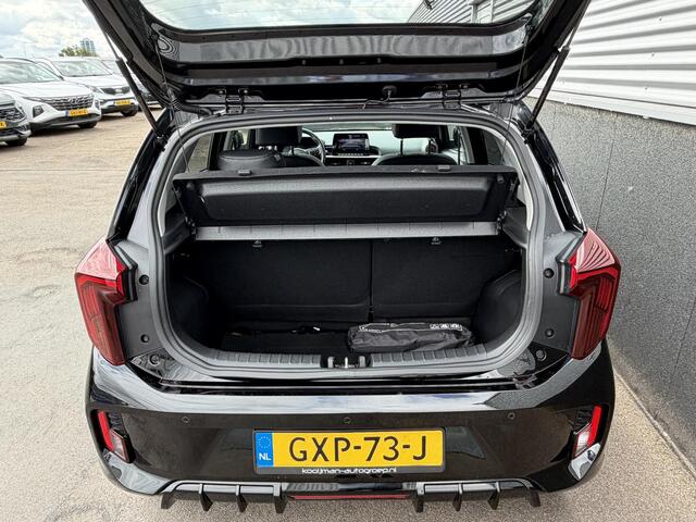 KIA PICANTO 1.0 DPI GT-Line Automaat, Nieuw geleverd, NL-auto, Schuif/kanteldak, Stoel- & Stuurwielverwarming, Lederen bekleding, LMV, LED