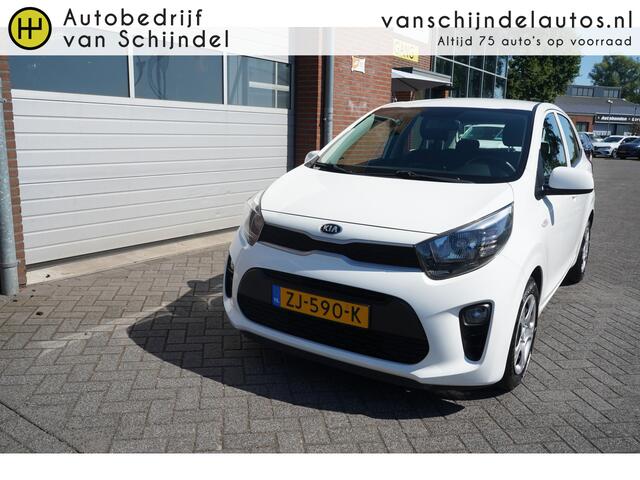 KIA PICANTO 1.0 CVVT ECONOMYPLUSLINE ORIGINEEL NEDERLANDS MET NIEUWE KOPPELING!!! AIRCO BLUETOOTH 4X ALL SEASON BANDEN RADIO CD AUX USB ELECTR.RAMEN