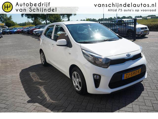 KIA PICANTO 1.0 CVVT ECONOMYPLUSLINE ORIGINEEL NEDERLANDS MET NIEUWE KOPPELING!!! AIRCO BLUETOOTH 4X ALL SEASON BANDEN RADIO CD AUX USB ELECTR.RAMEN