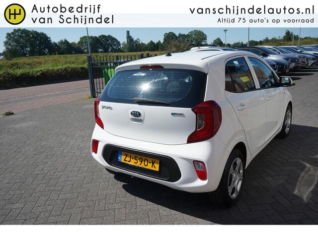 KIA PICANTO 1.0 CVVT ECONOMYPLUSLINE ORIGINEEL NEDERLANDS MET NIEUWE KOPPELING!!! AIRCO BLUETOOTH 4X ALL SEASON BANDEN RADIO CD AUX USB ELECTR.RAMEN