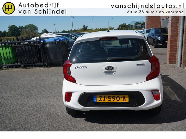 KIA PICANTO 1.0 CVVT ECONOMYPLUSLINE ORIGINEEL NEDERLANDS MET NIEUWE KOPPELING!!! AIRCO BLUETOOTH 4X ALL SEASON BANDEN RADIO CD AUX USB ELECTR.RAMEN