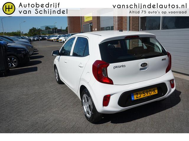 KIA PICANTO 1.0 CVVT ECONOMYPLUSLINE ORIGINEEL NEDERLANDS MET NIEUWE KOPPELING!!! AIRCO BLUETOOTH 4X ALL SEASON BANDEN RADIO CD AUX USB ELECTR.RAMEN