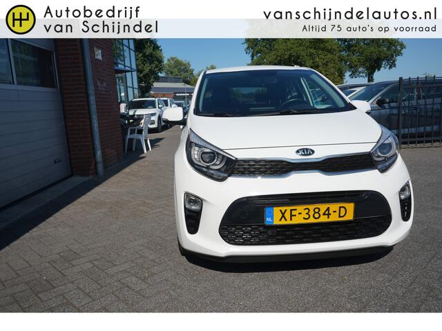 KIA PICANTO 1.0 CVVT DESIGN EDITION ORIGINEEL NEDERLANDS CAMERA 16INCH LMV NAVIGATIE ANDROID-APPLECARPLAY STRIPING ECC AIRCO CRUISECONTROL BLUETOOTH 4X ELECTR.RAMEN-SPIEGELS
