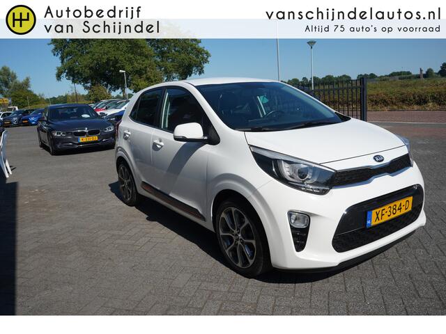 KIA PICANTO 1.0 CVVT DESIGN EDITION ORIGINEEL NEDERLANDS CAMERA 16INCH LMV NAVIGATIE ANDROID-APPLECARPLAY STRIPING ECC AIRCO CRUISECONTROL BLUETOOTH 4X ELECTR.RAMEN-SPIEGELS
