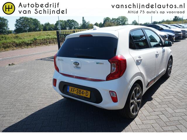 KIA PICANTO 1.0 CVVT DESIGN EDITION ORIGINEEL NEDERLANDS CAMERA 16INCH LMV NAVIGATIE ANDROID-APPLECARPLAY STRIPING ECC AIRCO CRUISECONTROL BLUETOOTH 4X ELECTR.RAMEN-SPIEGELS