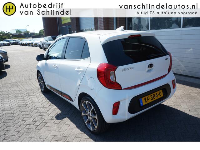 KIA PICANTO 1.0 CVVT DESIGN EDITION ORIGINEEL NEDERLANDS CAMERA 16INCH LMV NAVIGATIE ANDROID-APPLECARPLAY STRIPING ECC AIRCO CRUISECONTROL BLUETOOTH 4X ELECTR.RAMEN-SPIEGELS