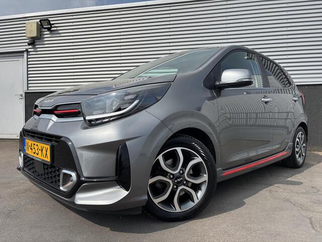 KIA PICANTO 1.0 DPi GT-Line fietsendragerbeugel/ trekhaak, Leder, Navigatie, Climate control, Cruise control, Smart Key, Lichtmetalen velgen, Achteruitrijcamera + parkeersensoren, 1e eigenaar, Nieuw geleverd en dealeronderhouden