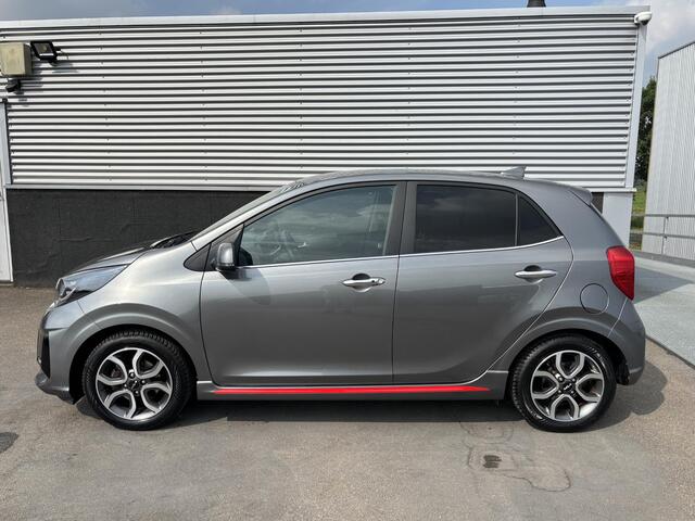 KIA PICANTO 1.0 DPi GT-Line fietsendragerbeugel/ trekhaak, Leder, Navigatie, Climate control, Cruise control, Smart Key, Lichtmetalen velgen, Achteruitrijcamera + parkeersensoren, 1e eigenaar, Nieuw geleverd en dealeronderhouden