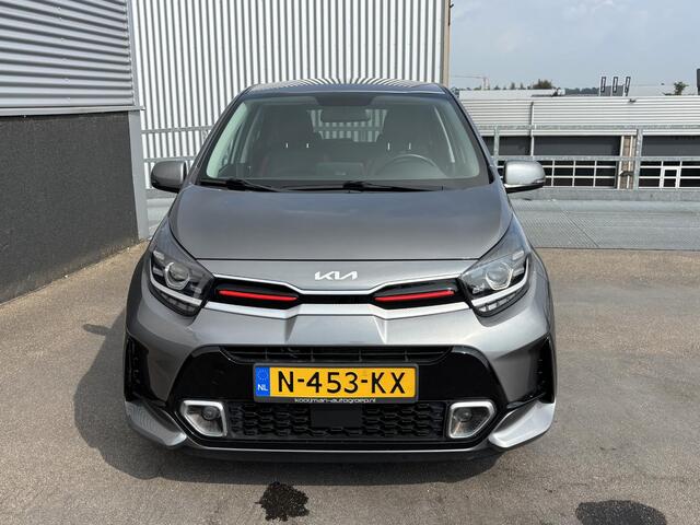 KIA PICANTO 1.0 DPi GT-Line fietsendragerbeugel/ trekhaak, Leder, Navigatie, Climate control, Cruise control, Smart Key, Lichtmetalen velgen, Achteruitrijcamera + parkeersensoren, 1e eigenaar, Nieuw geleverd en dealeronderhouden
