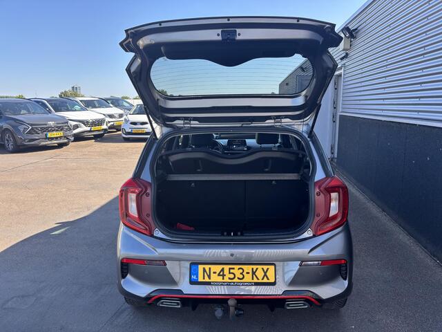 KIA PICANTO 1.0 DPi GT-Line fietsendragerbeugel/ trekhaak, Leder, Navigatie, Climate control, Cruise control, Smart Key, Lichtmetalen velgen, Achteruitrijcamera + parkeersensoren, 1e eigenaar, Nieuw geleverd en dealeronderhouden