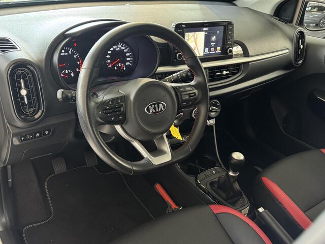 KIA PICANTO 1.0 MPi GT-Line Edition Uniek 9.738 KM!!!! | 1e Eigenaar | Navigatie | Cruise | El Ramen | Centrale-Vergr | Led | Armsteun | Camera