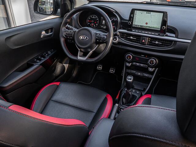 KIA PICANTO 1.0 T-GDi GT-Line 5p ORG NL PANO LEDER STUUR EN STOELVERW CAMERA BOMVOL!!