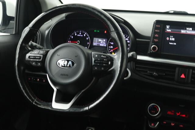 KIA PICANTO 1.0 T-GDI GT-Line (STOEL/STUUR VERWARMING, NAVIGATIE, CAMERA, CRUISE CONTROL, PARKEERSENSO