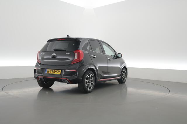 KIA PICANTO 1.0 DPi GT-Line | Rijklaar! | Cruise | Camera | Leder | NAV+App.Connect | Climate | LED | DAB | E-Spiegels | 5-Deurs | Bluetooth | 15'' V