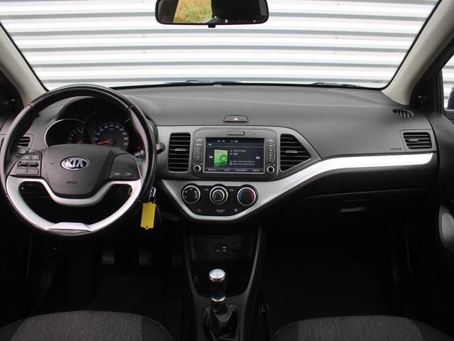 KIA PICANTO 1.0 CVVT EconomyPlusLine Navigator | Navi | Airco | Cruise | Camera | 14" LM | Dealeronderhouden |