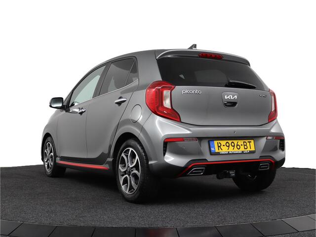 KIA PICANTO 1.0 DPi GT-Line - Fietsendragerhaak - Climate Control - Apple Carplay / Android Auto - Lederen bekleding - Fabrieksgarantie tot 07-2029