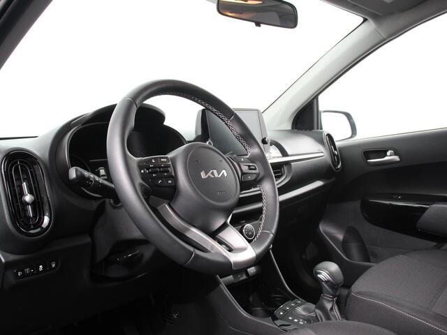 KIA PICANTO 1.0 DPi Automaat DynamicLine Navigatie Apple Carplay / Android Auto Airco Camera DAB Stoelverwarming Extra Getint glas Lichtmetalen velgen Cruise Control Bluetooth