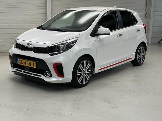 KIA PICANTO 1.0 T-GDI GT-Line / NL auto / Dealer onderhouden/ 100pk / Stoel stuurverwarming / Climate control / Navigatie / Achteruitrijcamera.