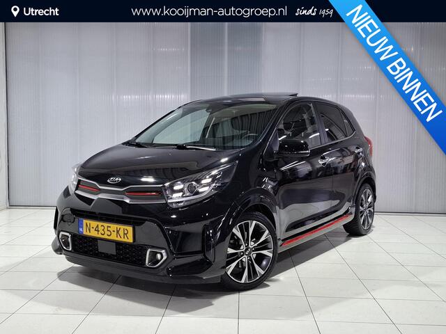 KIA PICANTO 1.0 T-GDi GT-Line 5p 100 PK, Stoel en stuur verwarming, Schuif kantel dak, Apple Carplay/Android Auto, Navigatie, Camera.