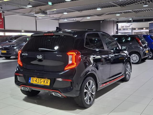 KIA PICANTO 1.0 T-GDi GT-Line 5p 100 PK, Stoel en stuur verwarming, Schuif kantel dak, Apple Carplay/Android Auto, Navigatie, Camera.